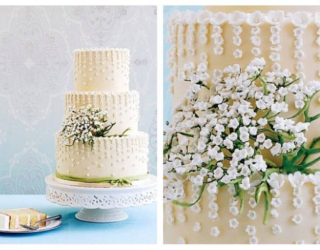 13 Inspiring Sugar Flower Wedding Cakes 6