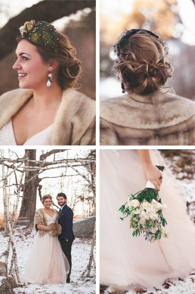 Lavender + Rosemary Winter Wedding Inspiration {Blue Jar Events + Jennifer Bakos Photography} 15