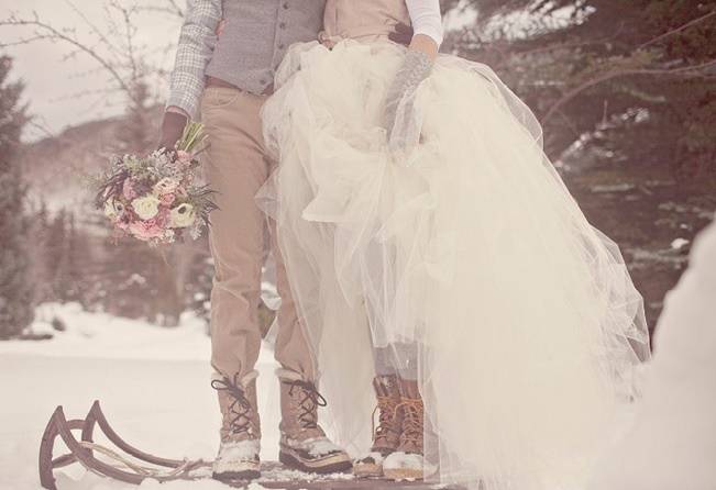 Winter Wedding Footwear Ideas 1