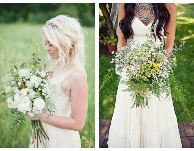 Beautiful Wildflower Wedding Bouquet Ideas 5
