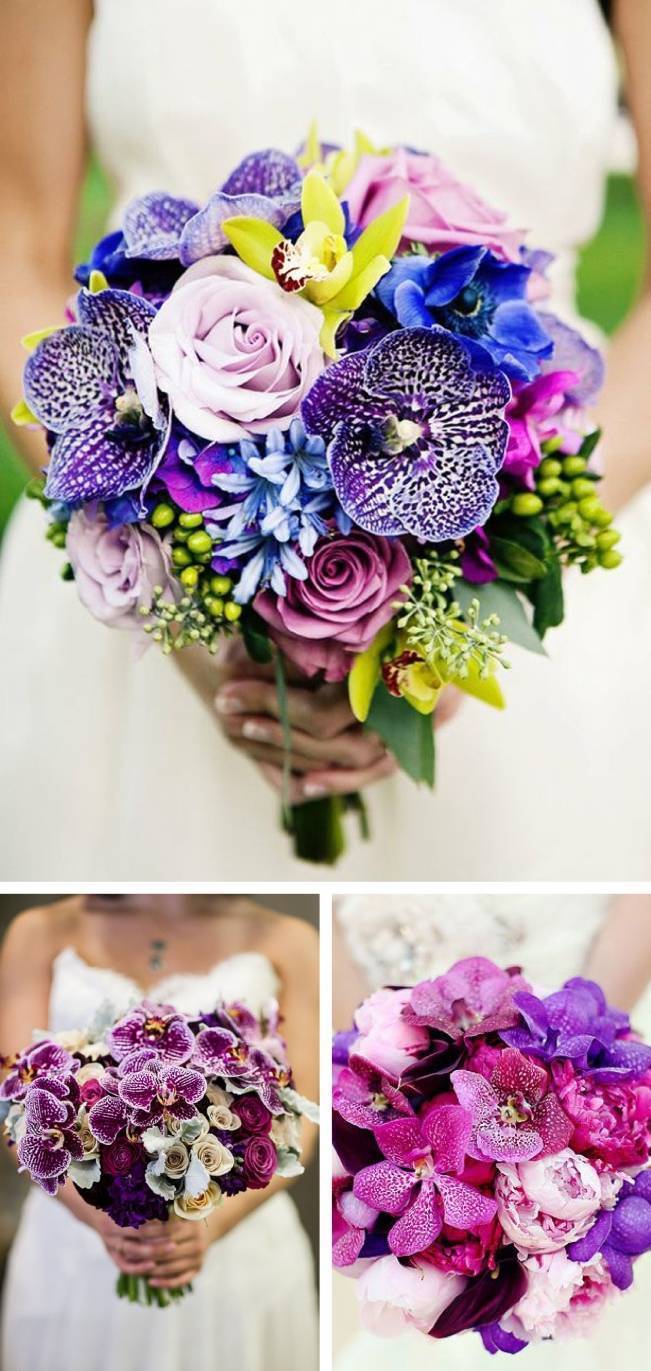 Spotted and Speckled Orchid Bouquets