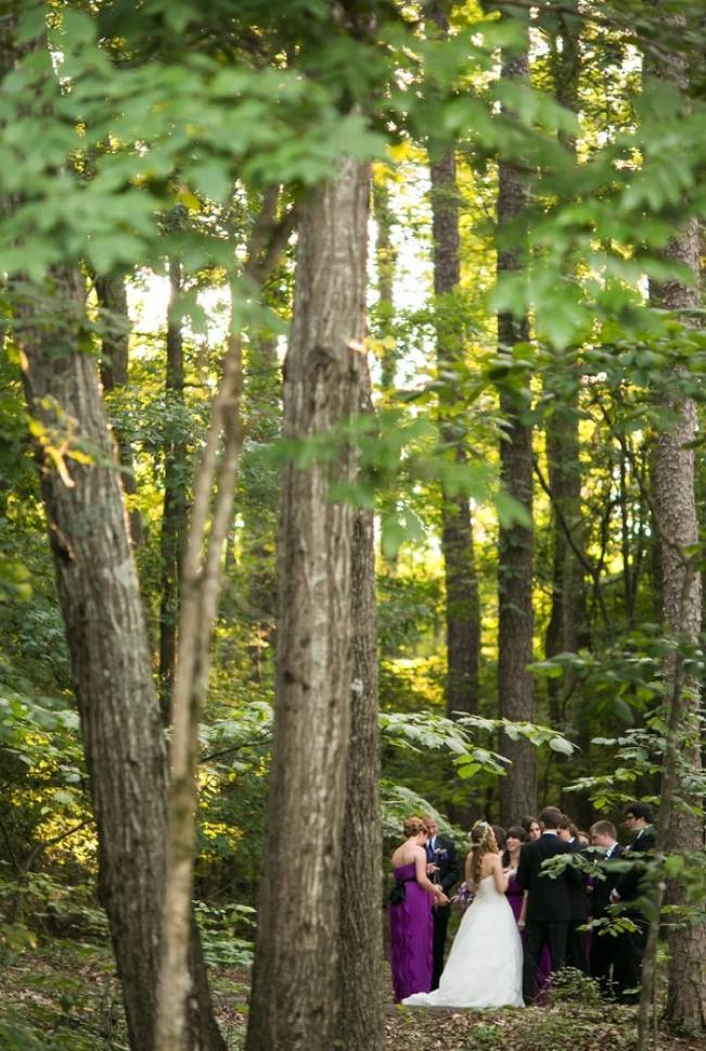 Woodland Wedding at Stone Mountain {Anna and Spencer Photography} 17