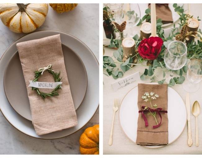 17 Naturally Pretty Place Settings 8