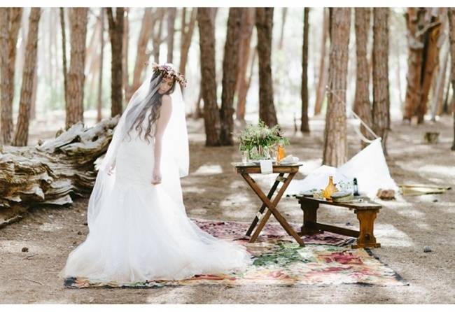 Enchanted Forest Styled Wedding Shoot {Yolande Marx} 8