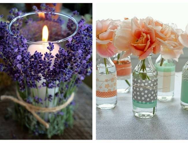 Simple Diy Wedding Centerpiece Ideas 4 Sweet Violet Bride