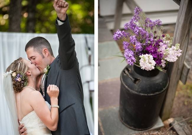 Turquoise + Purple Country Wedding {Bethany Snyder Photography} 13