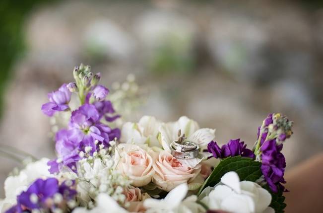 Turquoise + Purple Country Wedding {Bethany Snyder Photography} 3