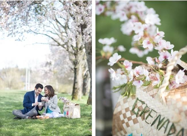 Vancouver Cherry Blossom Engagement {Maru Photography} 10