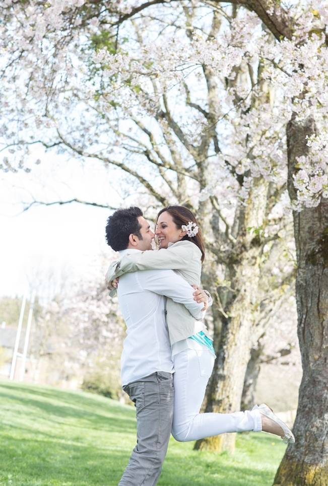 Vancouver Cherry Blossom Engagement {Maru Photography} 16
