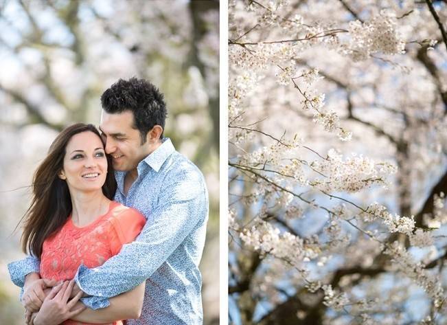 Vancouver Cherry Blossom Engagement {Maru Photography} 4