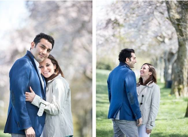 Vancouver Cherry Blossom Engagement {Maru Photography} 6