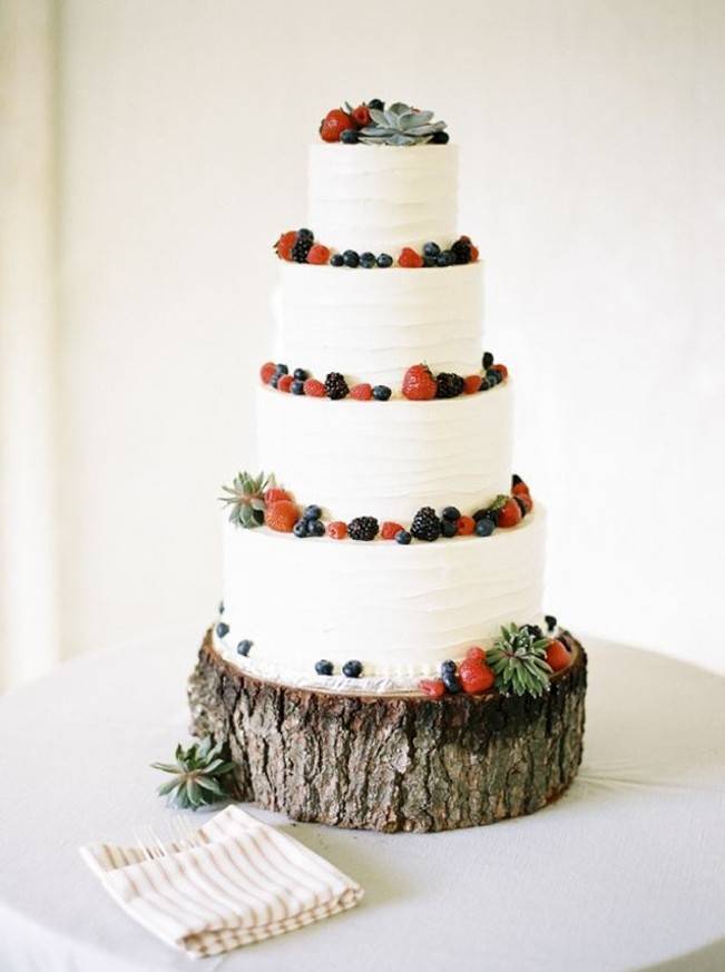Berry Wedding Cake Ideas 5