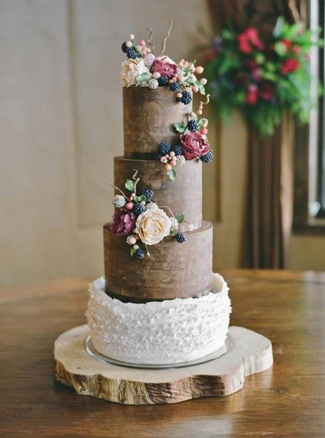 Berry Wedding Cake Ideas 9