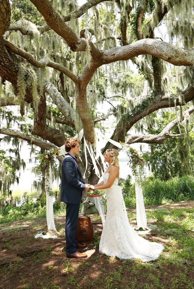 Florida Glamping Styled Wedding {Heather Rice Photography} 16