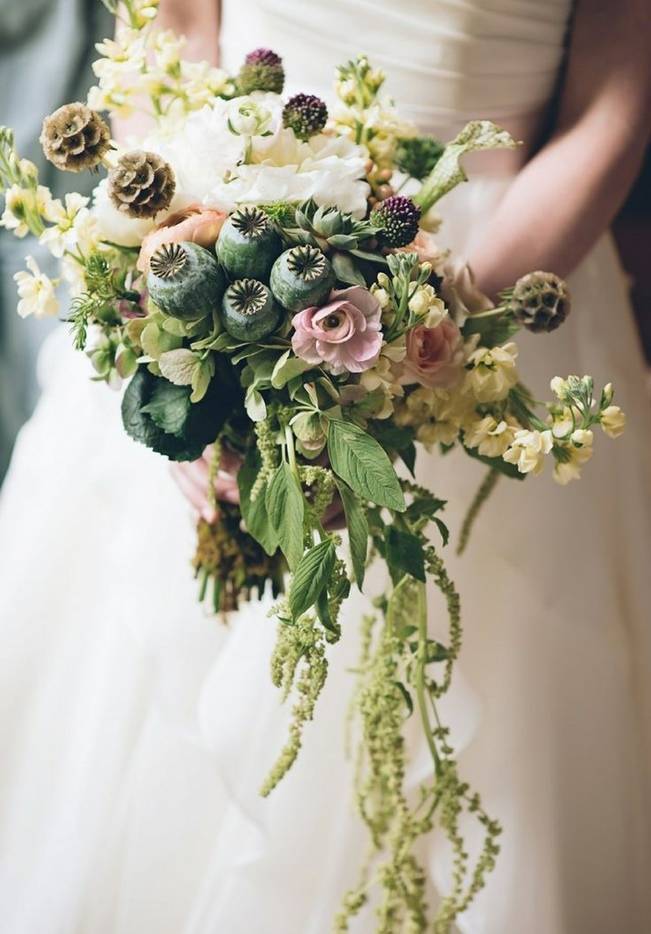 12 Rustic Autumn Wedding Bouquets to Fall For 7