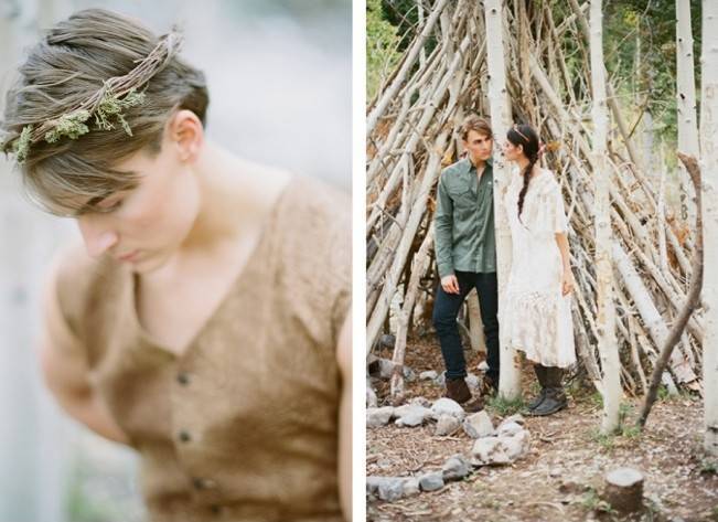 A Woodland Romance – Autumn Fairy Bride {Gaby J Photography} 12