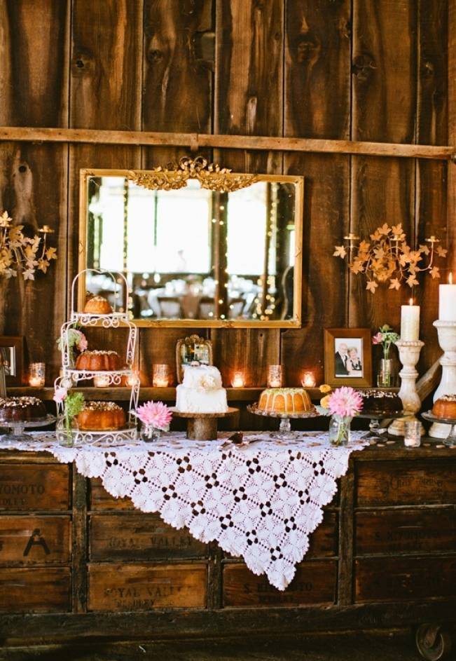 Autumn-Inspired Wedding Dessert Tables 10