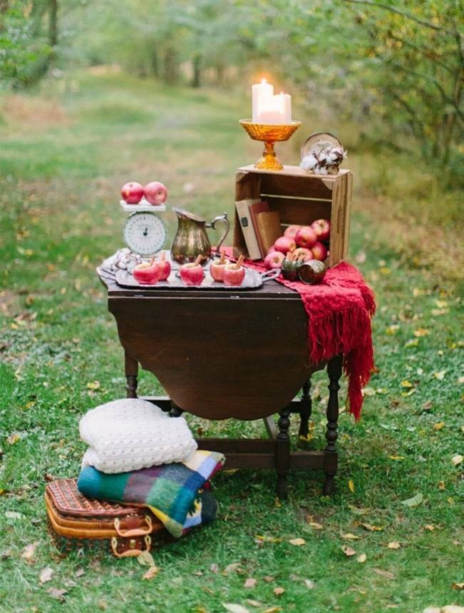 Autumn-Inspired Wedding Dessert Tables 5