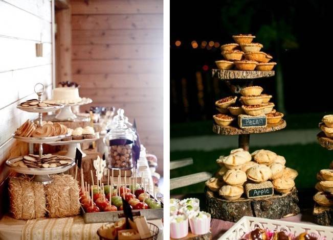 Autumn-Inspired Wedding Dessert Tables 7