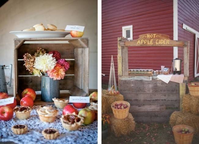 Autumn-Inspired Wedding Dessert Tables 9
