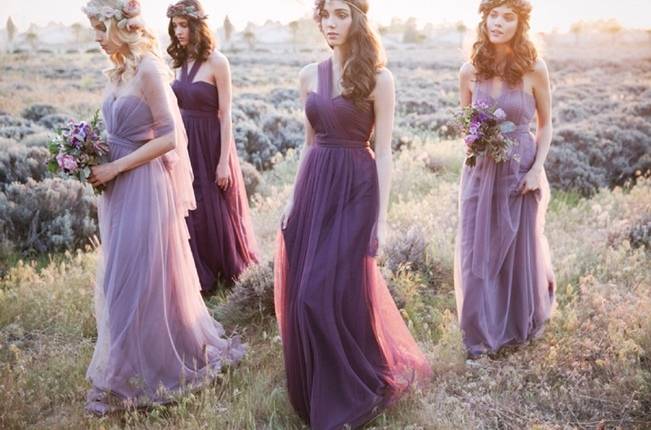 Ethereal Lavender Editorial Featuring Jenny Yoo’s Nabi Collection {This Modern Romance} 21