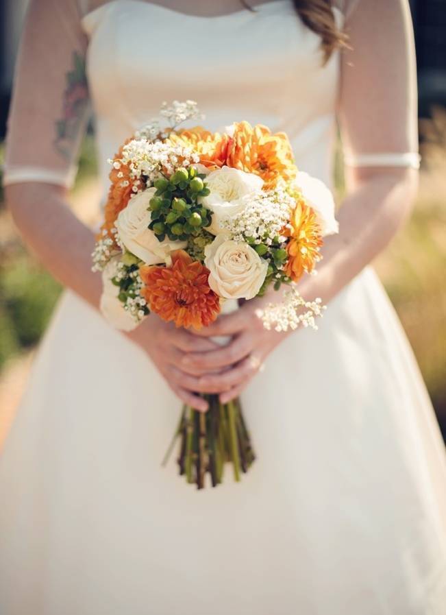 Orange and Gray Autumn Vineyard Wedding {Audra Wrisley Photography} 3