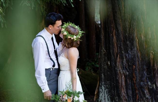Rustic Redwood Forest Wedding {Rebekah Dotson Photography} 11
