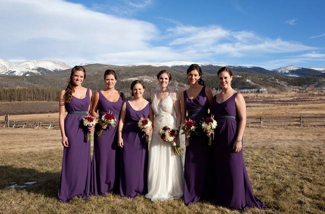 Woodsy Colorado Mountain Wedding {Karen High Photography} 11