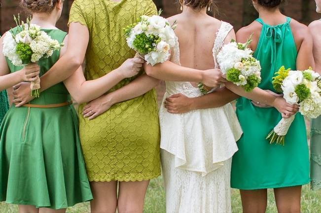 Green DIY Outdoor Virginia Wedding {Gayle Driver Photography} 1