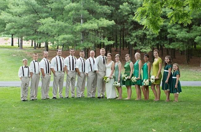 Green DIY Outdoor Virginia Wedding {Gayle Driver Photography} 15