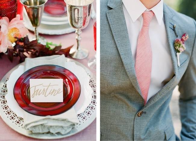 Elegant Red Alfresco Wedding Inspiration {Carmen Santorelli Photograhy} 2