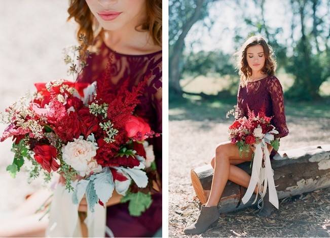 Elegant Red Alfresco Wedding Inspiration {Carmen Santorelli Photograhy} 4