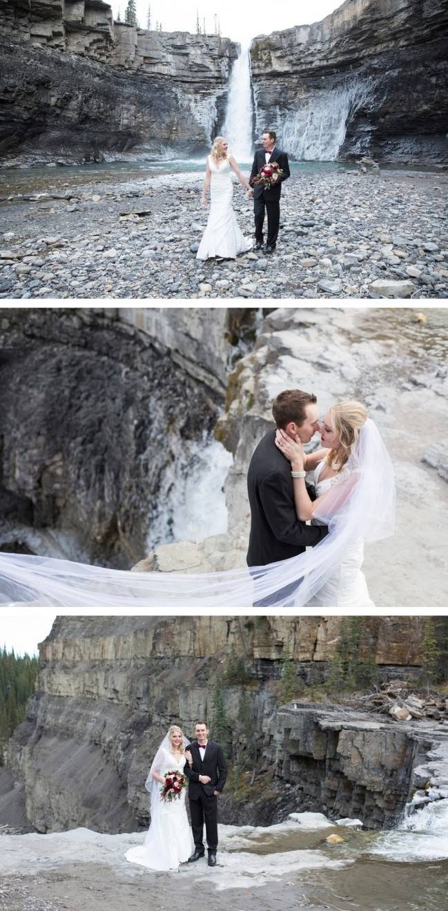 Rustic Merlot and Blush Rocky Mountain Wedding Inspiration 19