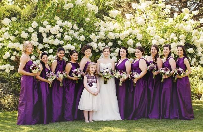 Woodsy Purple New Hampshire Wedding {Erika Follansbee Photography} 5