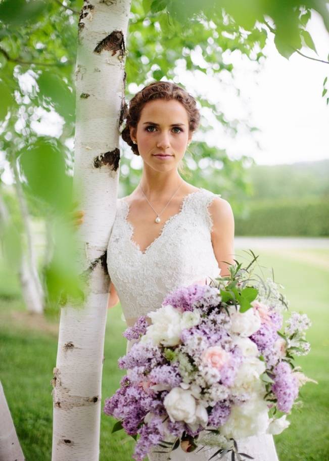 Lilac + Lace Country Chic Wedding Inspiration {The Light + Color} 4