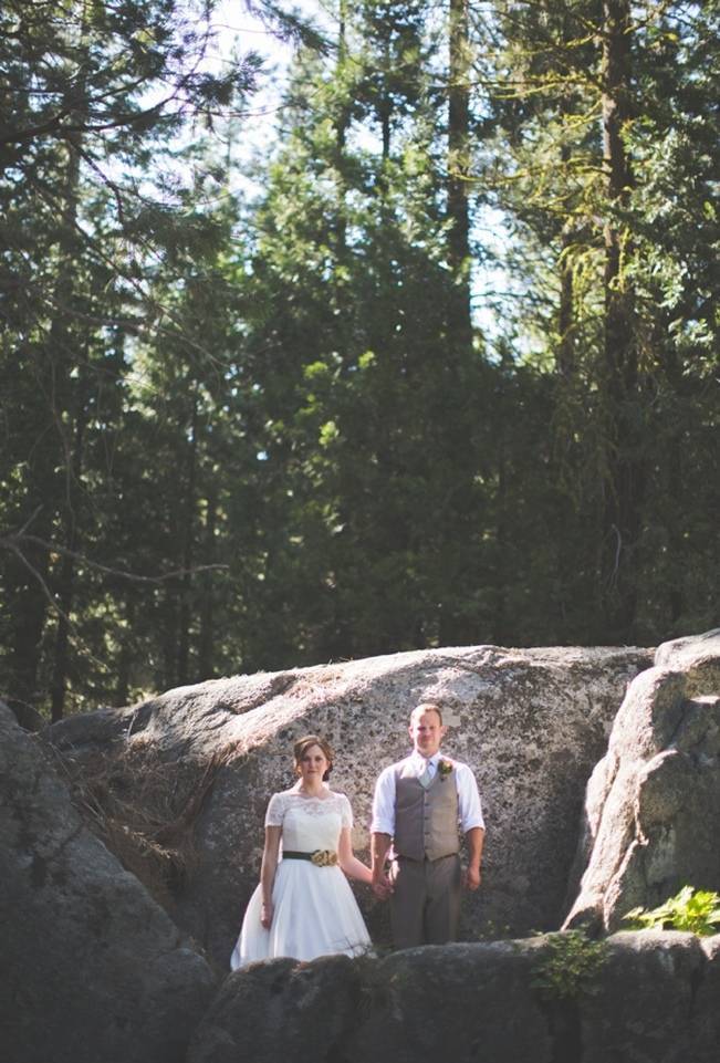 Rustic Sequoia National Park Wedding at {Carly Short Photography} 14