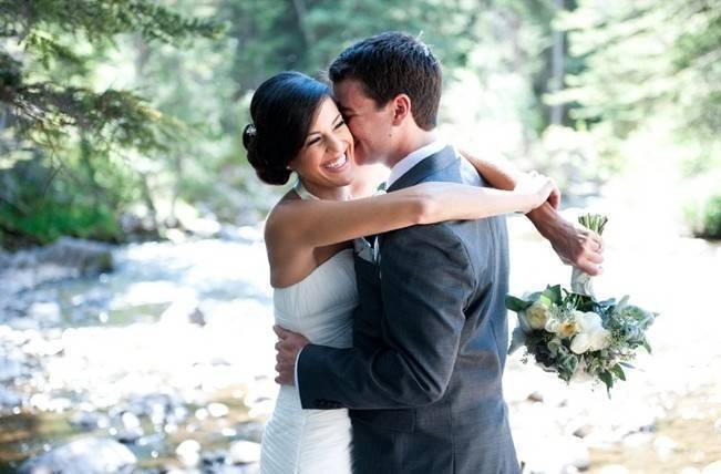 Yellow + Gray Mountain Wedding in Vail, Colorado {Brinton Studios} 5