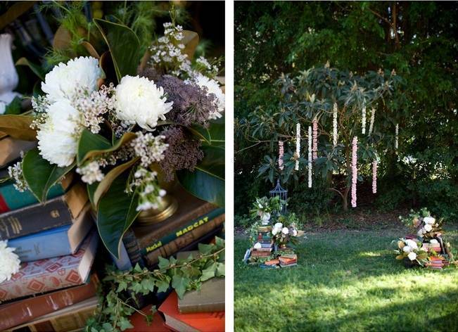 Backyard Vintage Boho Wedding {Christina O'Brien Photography} 10