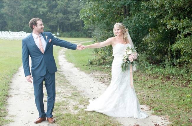 Southern Vintage Outdoor Wedding {Casey Rose Photography} 13