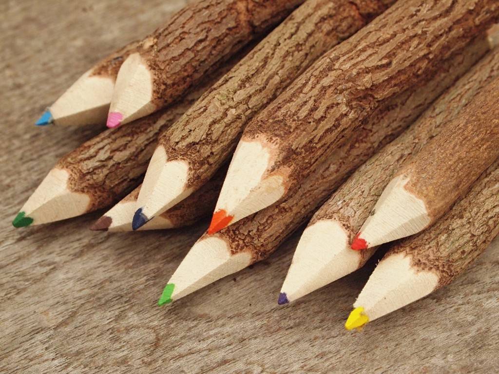 Wooden Colored Pencils set of 10