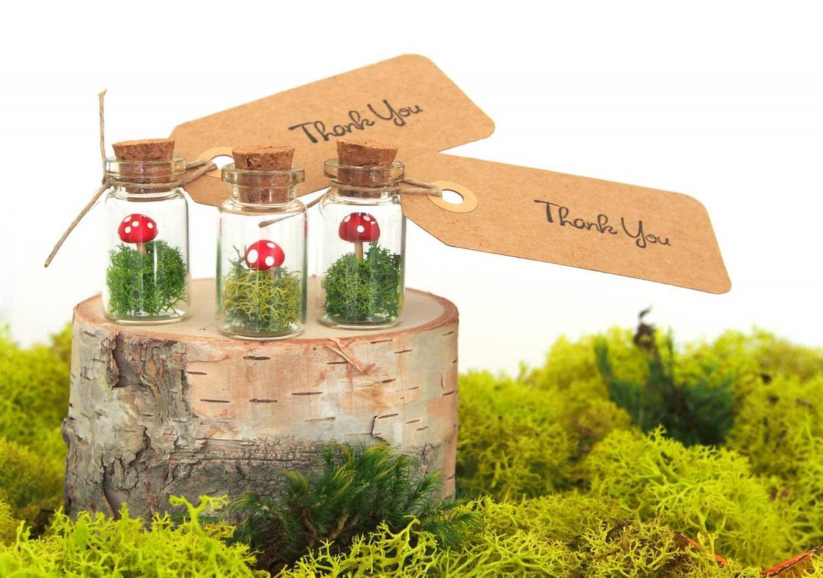 Fantastic Woodland Wedding Favor Ideas