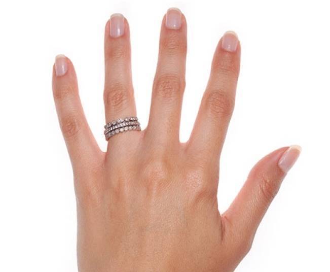 Stackable Engagement Wedding Rings 4