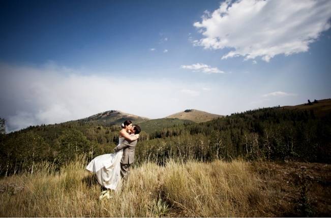 Green + Ivory Mountain Wedding at Deer Valley Resort 10
