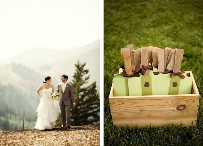 Green + Ivory Mountain Wedding at Deer Valley Resort  4