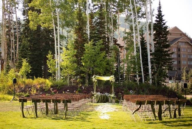Green + Ivory Mountain Wedding at Deer Valley Resort  6