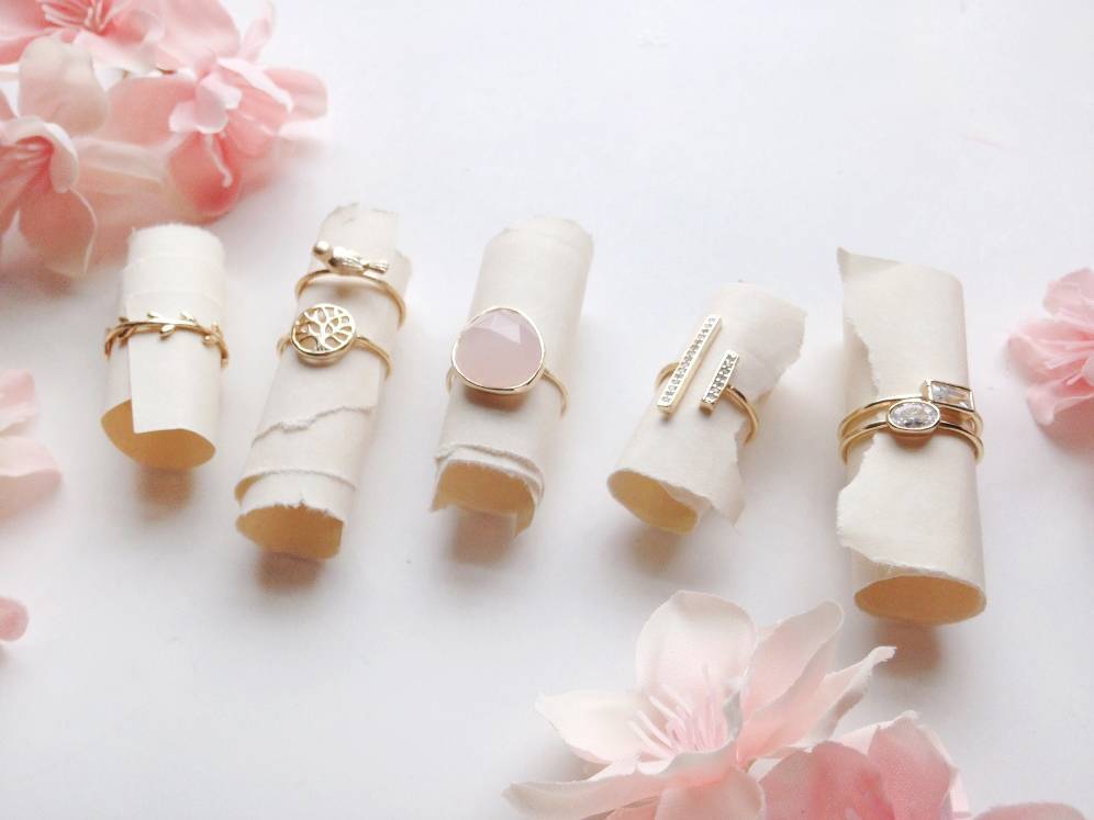 Pretty Stacking and Midi Rings from Bling Jewelry - for Bridesmaids and Fashion 2