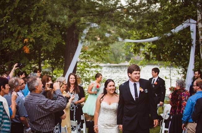 Mint Backyard wedding in Northern Ontario {Caroline Ross Photography} 11