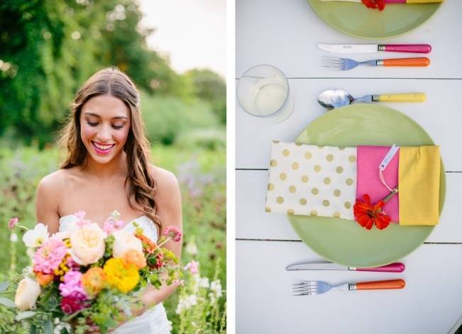 Wildflower Bridal Inspiration at Stray Cat Flower Farm {The Light + Color} 12