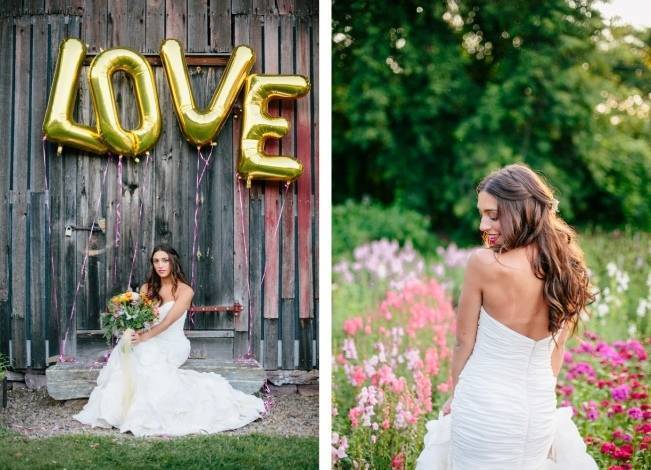 Wildflower Bridal Inspiration at Stray Cat Flower Farm {The Light + Color} 16