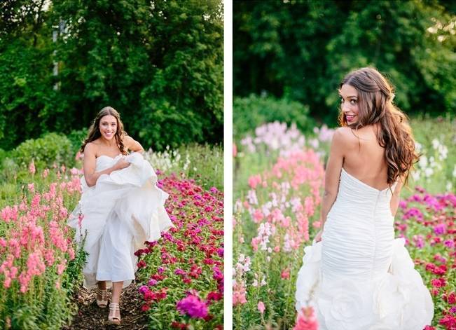 Wildflower Bridal Inspiration at Stray Cat Flower Farm {The Light + Color} 6